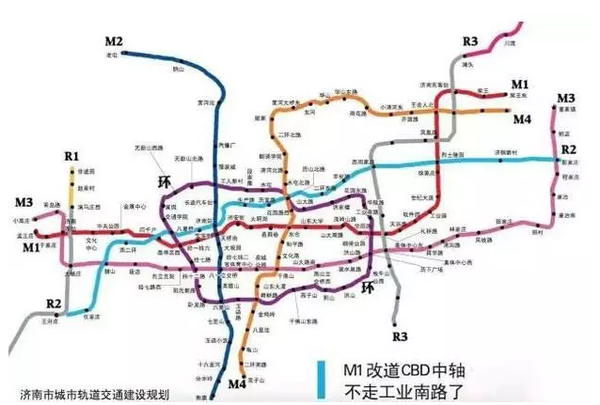 濟(jì)南輕軌最新規(guī)劃圖，塑造未來城市交通新格局